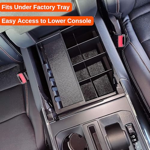 Center Console Organizer for Ford F150 (2021-2026) (Full Console w/Bucket Seats ONLY) - Made in USA - Select 2024-2026 Models - SLX169