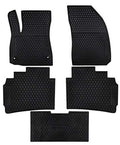 Ucaskin Car Floor Mats Custom Fit for Chevrolet Chevy Malibu 2025 2024 2023 2022 2021 2020 2019 2018 2017 2016 Odorless Washable Rubber Heavy Duty Anti-Slip All Weather Car Floor Liner-Black