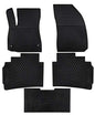 Ucaskin Car Floor Mats Custom Fit for Chevrolet Chevy Malibu 2025 2024 2023 2022 2021 2020 2019 2018 2017 2016 Odorless Washable Rubber Heavy Duty Anti-Slip All Weather Car Floor Liner-Black