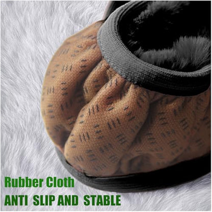 Furry Car Steering Wheel Cover, Heat Absorbing Fluffy Cover, Soft Warm Plush Non-Slip, 14 1/2-15 inch, for Women Girls, Black - color: single cover - black