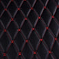 Quilted Foam Vinyl Fabric Classic Pattern with 0.23" Sponge Backing, 59" W × 39" L Faux Leather Fabric for Car Headliner, Furniture Upholstery, Headboards,Diamond 2" x 3" (Diamond) - color: Diamond