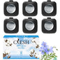 Car Air Fresheners, 6 Pack, Fresh, Car Fresheners Vent Clips, Long Lasting Air Freshener, Car Refresher for Men Women