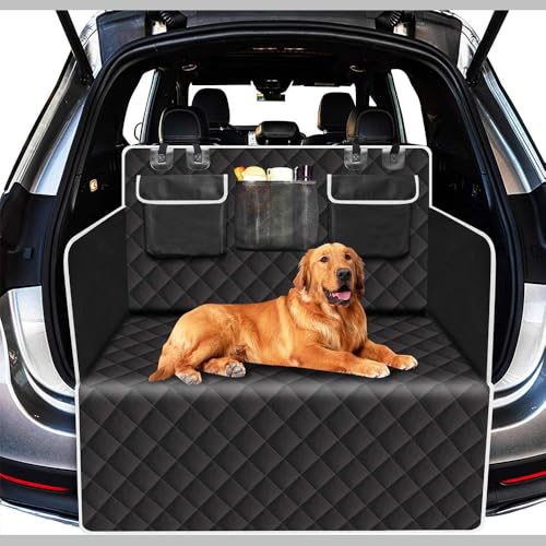 Car Cargo Liner for Dogs for Jeep Wrangler JL 2 or 4 Doors 2018-2024,Pet Cargo Mat Trunk Mat Dog Seat Mat Trunk Mat Protector Car Boot Cover Mat Pet Seat Cover Mat
