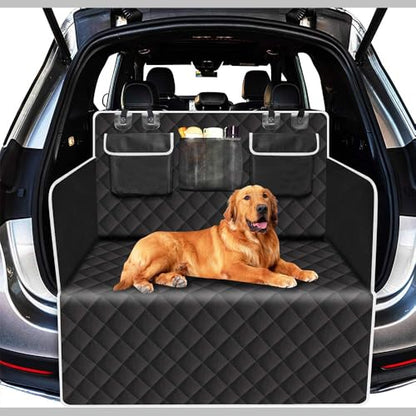 Car Cargo Liner for Dogs for Jeep Wrangler JL 2 or 4 Doors 2018-2024,Pet Cargo Mat Trunk Mat Dog Seat Mat Trunk Mat Protector Car Boot Cover Mat Pet Seat Cover Mat