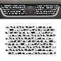 10 Pieces Cow Print Car Air Conditioner Air Outlet Decorative Strips, Cow Print car Accessories, Flexible Shiny Auto Car Vent Interior Accessories for All Air Vent Outlet (Black White-Cow)