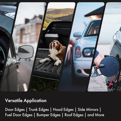 XPEL Door Edge Guard Protection Film Roll, 1/2" x 100' - Car or Truck Doors, Protective Barrier Against Minor Scratches, Paint Chips, Door Edge Impact, and Dings - Prevents Damage and Possible Rust - size: ½ Inch x 100 Foot
