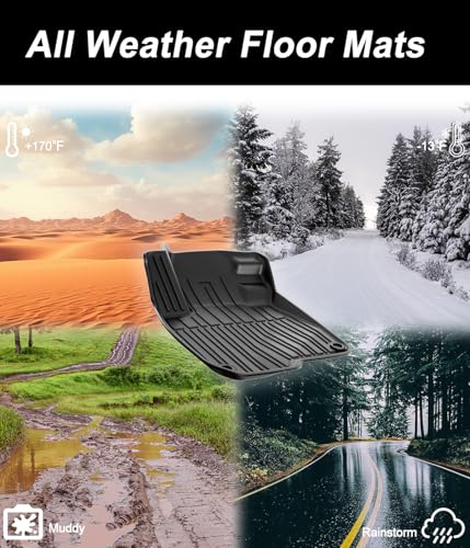 Original 2020-2022 CR-V Hybrid Floor Mats & Cargo Liner for Honda CRV Hybrid - Custom Fit TPE Floor Mats with Trunk Mat - All Weather Rubber Car Mats for Honda CR-V Hybrid 2020-2022 - size: 2020-2022 CRV Hybrid Floor Mats & Cargo Liner
