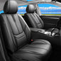 Fit Tucson Car Seat Covers for Hyundai Tucson 2010-2024 2025 2026 -Upgraded Premium Waterproof & Breathable Leather,Airbag Compatible,All-Weather Seat Cushion Protector,Full Set,Black