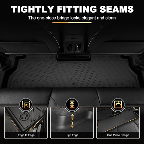 Floor Mats & Cargo Liner & Backrest Mat Compatible with Buick Envista 2026 2025 2024: All Weather Floor Mat Envista TPE Accessories Trunk Mat Back Seat Cover Protector Full Set - style: (1) 2024-2026 Envista | Floor Mats & Cargo Mat with Backrest Mat