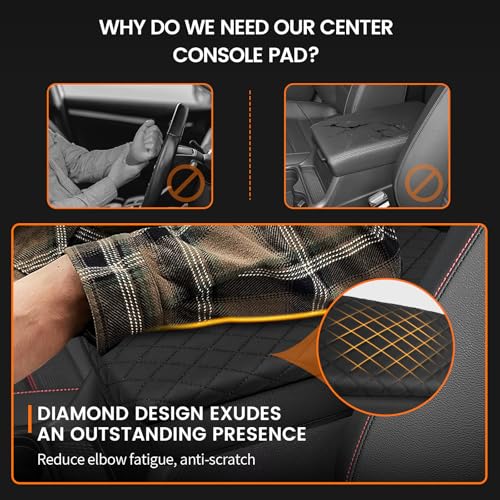 Custom Fit for Center Console Cover Honda CRV 2023 2024 2025 2026 Armrest Cover Center Console Pad Interior Accessories Car Armrest Seat Box Cover Protector - size: Honda CRV 2023 2024 2025 2026