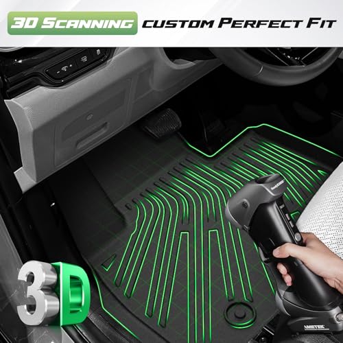Cartist Floor Mats for Kia Carnival Hybrid 8 Seats 2025 2026 (Only Fit Hybrid), All Weather Cargo Liner for Carnival Accessories, Heavy Duty TPE Floor Mats and Cargo Mats, Car Accessories - size: 2)Kia Carnival Hybrid 8 Seats 25+