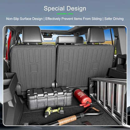 xipoqix 5 Seats Backrest Mats Compatible with 2025 2026 Toyota 4Runner Back Seat Protector TPE (Not for Hybrid EV&i-Force MAX) Replacement for 2025 2026 Toyota 4Runner Accessories (Backrest Mats) - size: Compatible with Toyota 4Runner | 2025-2026