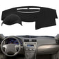 Dash Cover Mat Pad Custom Fit for Toyota Camry 2007 2008 2009 2010 2011 Dashboard Cover Carpet Cap Protector (Black) Y27 - color: 07-11 Black