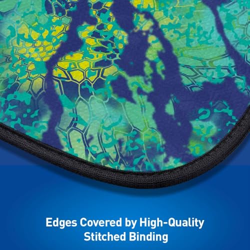 Coverking Universal Car Floor Mats Set of 2 (Front Driver and Passenger) Kryptek Mahimahi Camo - All-Weather Protection for Mud, Dirt, Rain, Spills, Non-Slip Backing, Fits Cars Trucks SUVs Jeeps - style: Kryptek Mahimahi