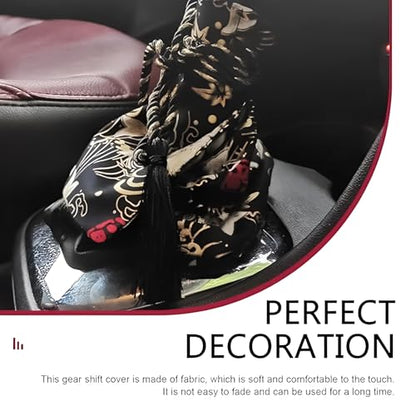 Manual/Auto Car Shifter Shift Knob Cover Japanese Antiquity Element of koi Manual Katana Shift Knob Cove for Motor Bike Car Truck Racing