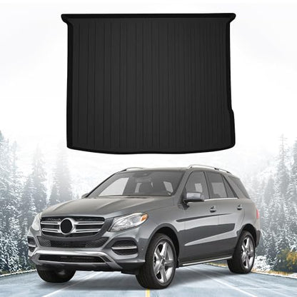 Premium Cargo Liner for Mercedes-Benz GLE 2016-2019 - 100% Protection - Custom Fit Car Trunk Mat - All-Season Black Cargo Mat - 3D Shaped Laser Measured Trunk Liners for Mercedes-Benz ML 2012-2015
