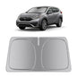 helloleiboo Windshield Sun Shade for Honda CR-V 2023-2026 Graphene Honeycomb Heat Shield with UV Protection Foldable Custom Fit Front Window Sunshade Silver 57" x 30" - size: For Honda CR-V (2023-2026)