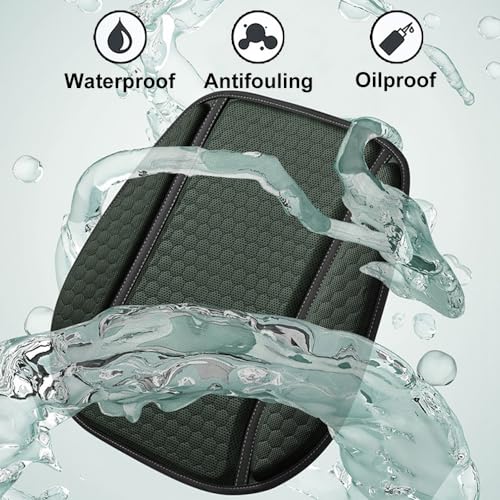 Gel Seat Cushion, Cooling Truck Seat Cushion Breathable Car Seat Cushion, Honeycomb Design Egg Cushion Chair Pad, Seat Cushion for Car - style: Style-C