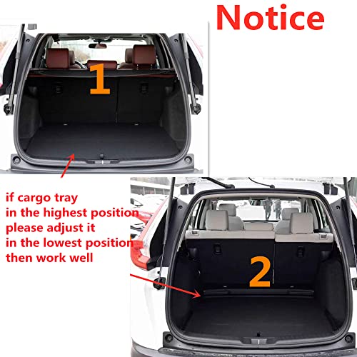 CRV Cargo Liner - Compatible with 2017-2022 Honda CR-V Lower Deck,Not for Subwoofer/Touring/Hybrid Models,All-Weather 3D Waterproof Rear Trunk Tray Floor Mat Custom Fit TPO Accessories - size: 3）For Honda CRV（2017-2022 ）Trunk Mats