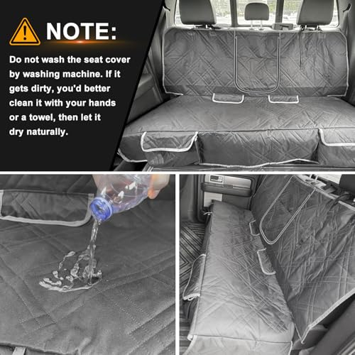 Dog Car Seat Cover Compatible with Subaru Forester 2002-2025, Waterproof Pet Bench Seat Cover for Back Seat, 600D Heavy Duty Scratch Proof Nonslip Truck Seat Covers for Dogs - size: 2002-2025 Forester