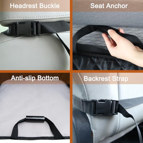 Front Seat Cover for Dogs 2PK Car Seat Covers Front Seats Pet Car Seat Cover Bucket Car Seat Cover for Dogs Front Car Seat Covers Front Seat Pet Cover - size: 19x43x5” (Pack of 2)