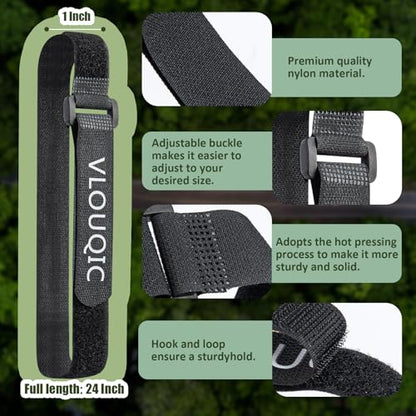 4 PCS Bike Rack Straps Bike Wheel Straps, Adjustable Bike Straps for Rack with Durability Hook Bike Car Rack Accessories, Keep The Bicycle Wheel from Spinning for Transportation and Storage