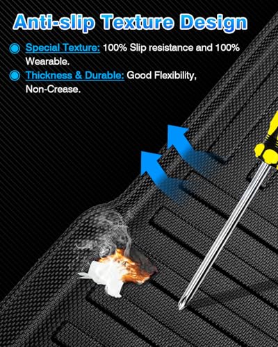 Cartist Cargo Mat Compatible with Nissan Kicks 2018 2019 2020 2021 2022 2023 2024 Trunk Mat Cargo Liner TPE All Weather Anti-Slip Odorless Trunk Mat - size: 5)Nissan Kicks 2018-2024