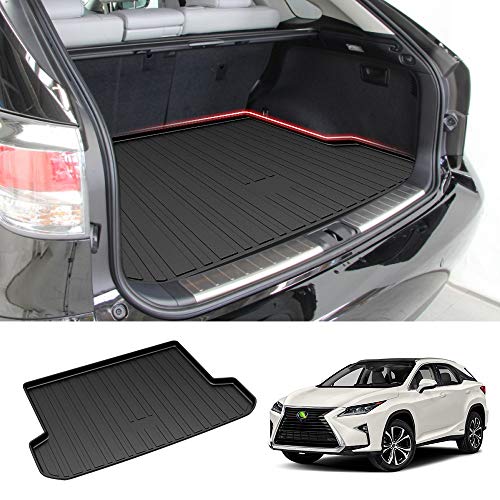 Powerty Fit for Trunk Mat Lexus RX350 RX450h 2016 2017 2018 2019 2020 2021 2022 All Weather TPO Rear Cargo Liner (Not for RX350 L or RX450h L) - size: Cargo Mat｜For｜16-22｜Lexus RX350 RX450h