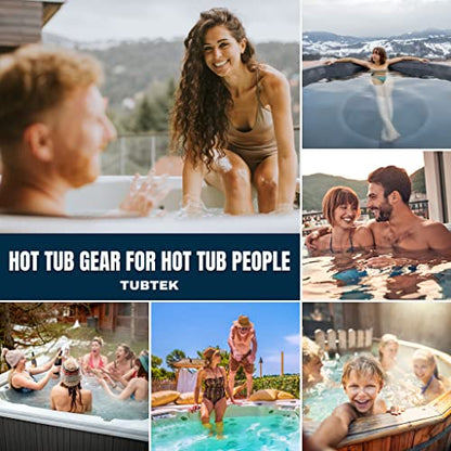 Hot Tub Chemical Bag (Black) | Hot Tub Storage For All Your Hot Tub Chemicals & Hot Tub Accessories | Holds All Major Chemical Brands and Essential Spa Accessories for Hot Tub