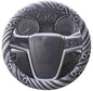 Medium Ethnic Style Coarse Flax Cloth Automotive Steering Wheel Cover Anti Slip and Sweat Absorption Auto Car Wrap Cover (14.5''-15'',G) - color: G, size: 14.5 - 15 inches