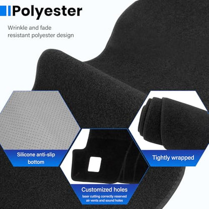 Dash Cover Mat Compatible with Ford Maverick 2022-2025 Car Interior Dashboard Cover Mat Nonslip Dashmat Sunshade Glare UV Rays Protector Accessories Custom Fit - size: Compatible with Maverick 2022-2025