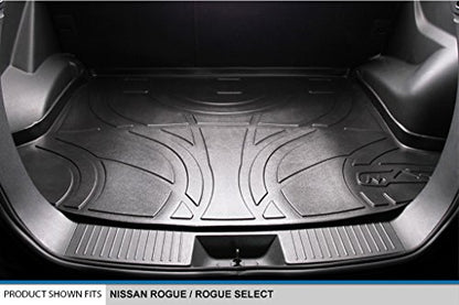 SMARTLINER All Weather Custom Fit Cargo Trunk Liner Floor Mat Compatible with 2008-2013 Nissan Rogue