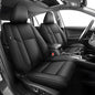 TTX LIGHTING Custom Fit Seat Covers for Toyota RAV4 2013-2018 Full Set 5 Seats Premium Waterproof Faux Leather Airbag Compatible Black - size: 12.RAV4 2013-2018(Gas only) 5 Seat Full Set