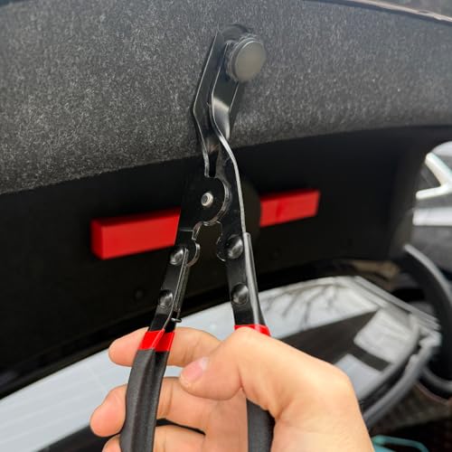 Panel Clip Pliers - Automotive Door Panel Upholstery Trim Clip Removal Tool Plier, Interior Clip Fastener Rivet Push Pin Panel Pliers, Car Vehicle Dashboard Clip Remover Plier Repair Tool