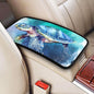 Universal Car Center Console Cushion Pad, Ocean Sea Turtle Green Soft Waterproof Car Center Console Cover Auto Armrest Seat Box Cover Protector for Most Vehicle SUV Truck Car - color: Ocean Sea Turtle Green