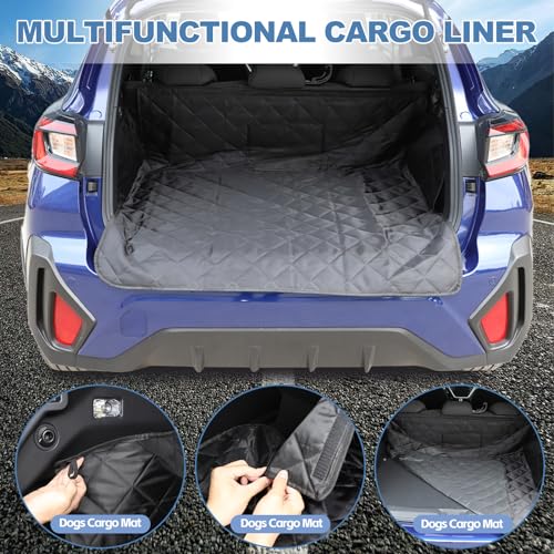 HAPPYHORSE Pet Dog Trunk Cargo Liner Compatible with Subaru Crosstrek 2024 2025，Cargo Cover Waterproof and Non-Slip Dog seat Cover Cargo Liner Area Protector Cover (Subaru Crosstrek 2024 2025 (A))