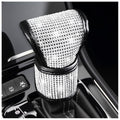 Bling Car Gear Shift Cover with Rhinestone,Stylish Crystal Gear Shift Knob Cover as Car Decorations,Universal Anti-Scratch Gears Shifter Covers Bling Cars Accessories for Women
