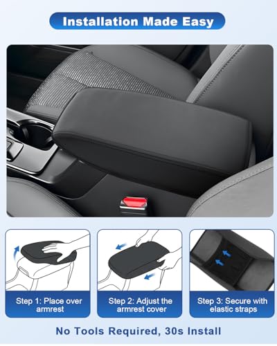 CDEFG for 2026 Subaru Forester Center Console Cover for 2026 Subaru Forester (Touring/Wilderness/Premium/Sport/Limited) Accessories Armrest Cover Middle Console Arm Rest Protector
