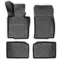 RizLiner Mini Countryman 2011-2016 Custom Fit Floor Mats Rubber 3D Car Mats Laser Measured Floor Liners All Weather Heavy Duty Waterproof Odorless Non-Slip TPE (Front & Rear, Black) - size: Countryman 2011 - 2016