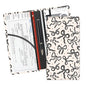 Leather Car Registration and Insurance Card Holder, Cute Car Accessories Vehicle Glove Box Car Organizer for Documents, Cards, License Cute Beige Black Bow - color: Cute Beige Black Bow