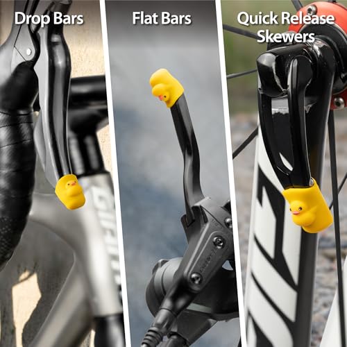 Bone Brake Lever Cover (2 Packs), Bike Brake Lever Protector, Scratch-Resistant & Waterproof Silicone Sleeve Cap, Cute Bicycle Shifter Handle Cover for Kids & Adults - style: Miao Cat