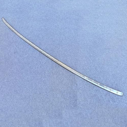 Outside Rear Trunk Door Sill Guard Cover Trim fit for Toyota Grand Highlander 2024 2025 Rear Bumper Protector Guard Scuff Plate Stainless Steels Sliver - color: Silver