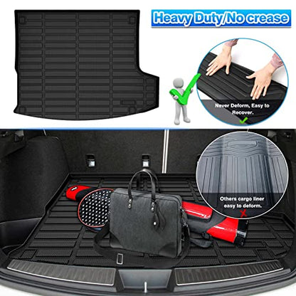 RDX Cargo Liner - Trunk Mat for Acura RDX 2019-2026, All Weather Cargo Mat for RDX Accessories, Heavy Duty Car Mats, Car Accessories - size: 2)Acura RDX【2019-2025】