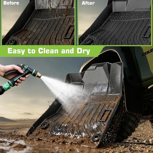 Floor Mats for Chevy/Chevrolet Sonic 2012-2020, Heavy Duty TPE Waterproof Non-Slip All Weather Protection Custom