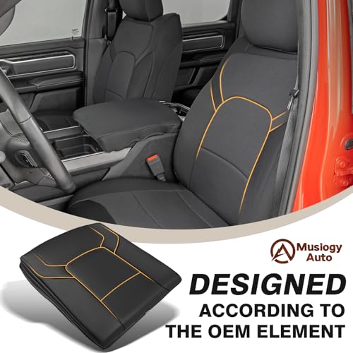 Center Console Armrest Cover Fit for Dodge Ram1500 2500 3500 2019-2026 Accessories, Comfort Armrest Pad Console Lid Cushion Vegan Leather 1-Inch Thick(Bucket Seat ONLY, NO Limited,Laramie) - size: 3) 19-25|Ram1500/2500/3500|Bucket Seat, +Thick,V1