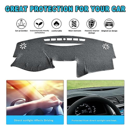 POSAID for Toyota Camry Dash Cover 2011 2010 2009 2008 2007 Dashboard Cover Mat Custom Fit Toyota Camry 2011-2007,Gray - color: 07-11Gray, size: 2007-2011