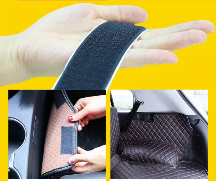 Customized Personalized Car Mats - All Weather Men's and Women's Floor mats Suitable for 99% of vehiclesPads Protection Non-Slip Leather Floor Liners (Black) - color: black 3D