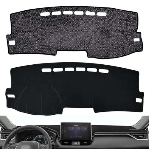 2007-2013 Toyota Corolla Instrument Panel Mat, Instrument Panel Covered with Carpet Pad Anti-Slip Instrument Panel Covered with Sun Glare UV Protector Black