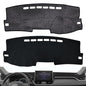 2007-2013 Toyota Corolla Instrument Panel Mat, Instrument Panel Covered with Carpet Pad Anti-Slip Instrument Panel Covered with Sun Glare UV Protector Black