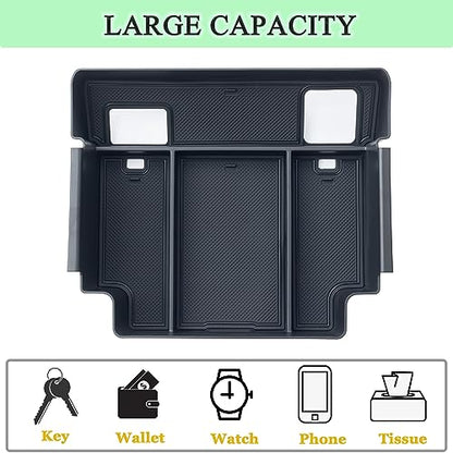 PIMCAR Full Center Console Organizer for 2022-2026 Refreshed Chevy Silverado/GMC Sierra 1500, 2024-2026 Silverado/Sierra 2500HD 3500HD (Full Console w/Bucket Seats ONLY)